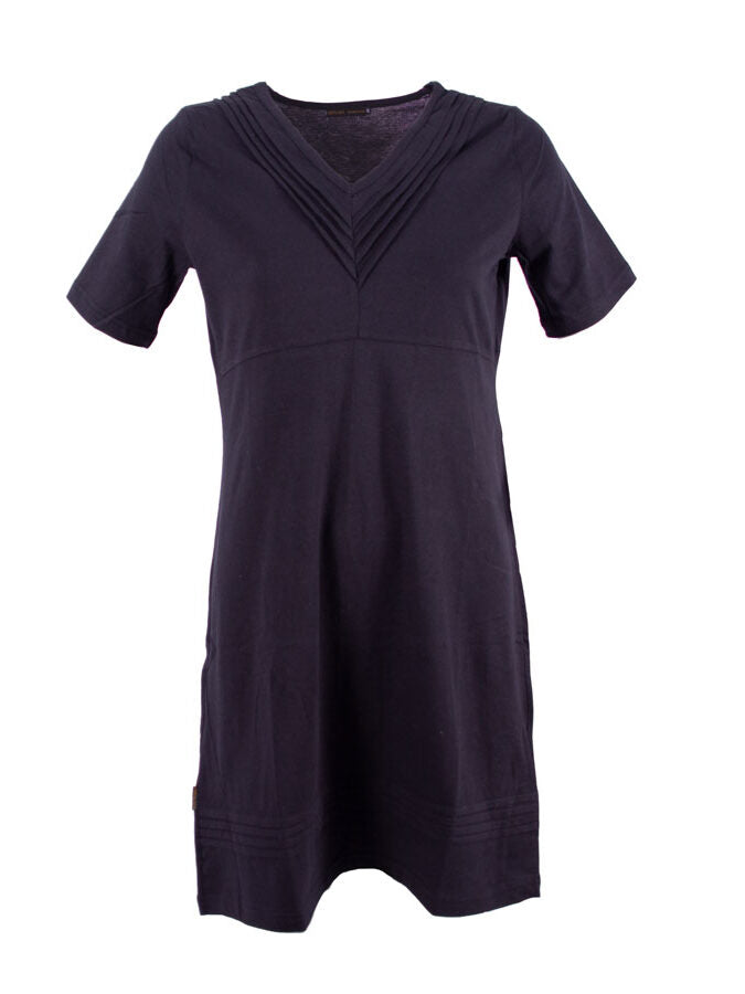 élégante robe d'été noire