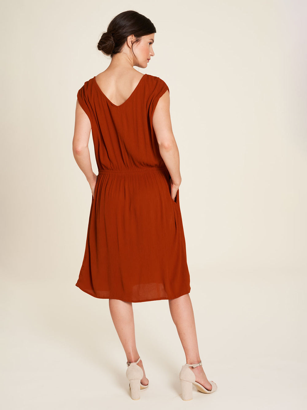 Tranquillo - EcoVero™ Kleid red earth