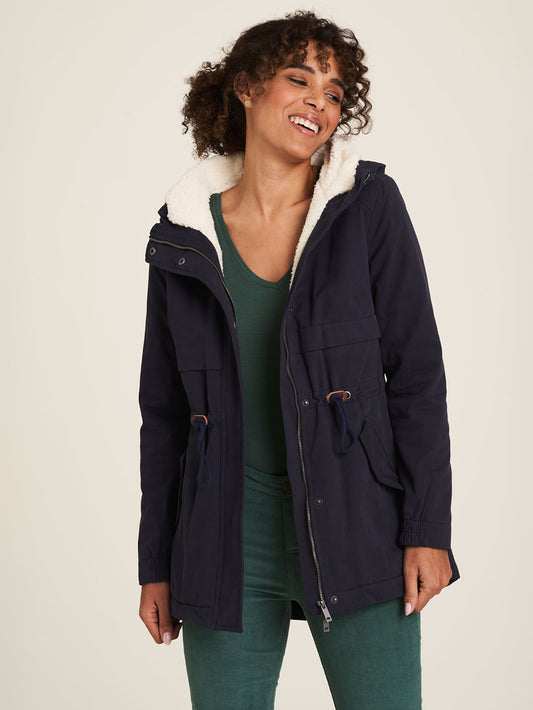 Veste de nuit en sergé
