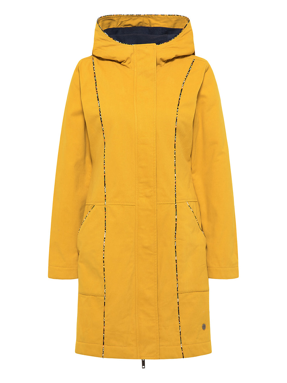 Mustard twill coat