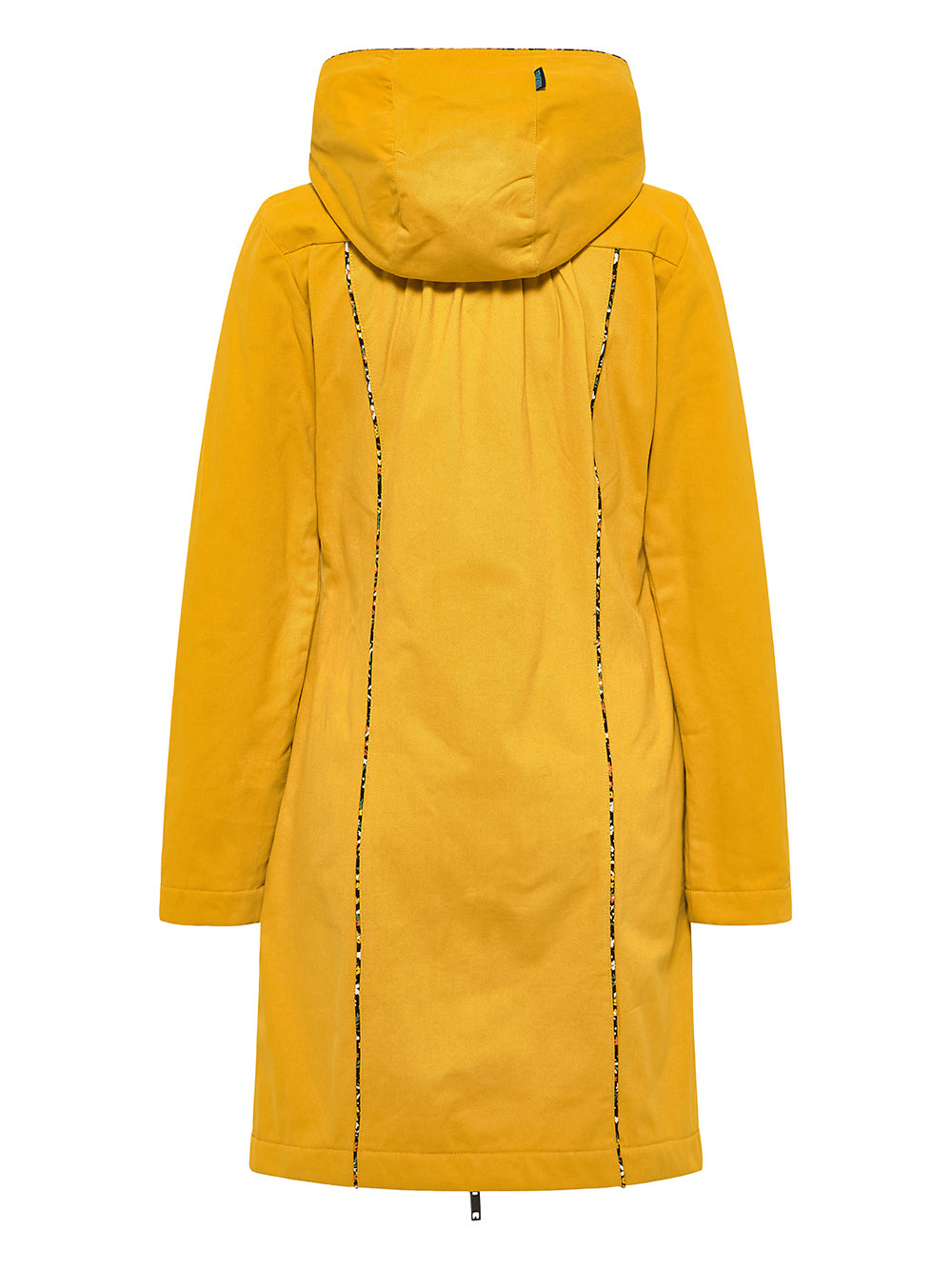 Mustard twill coat