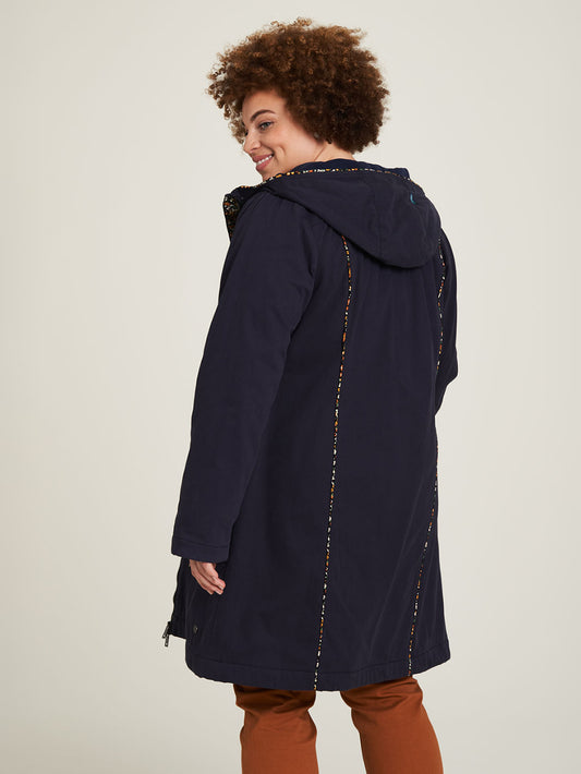 Manteau de nuit en sergé