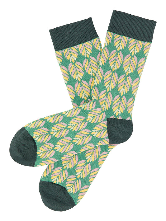chaussettes à motifs disent
