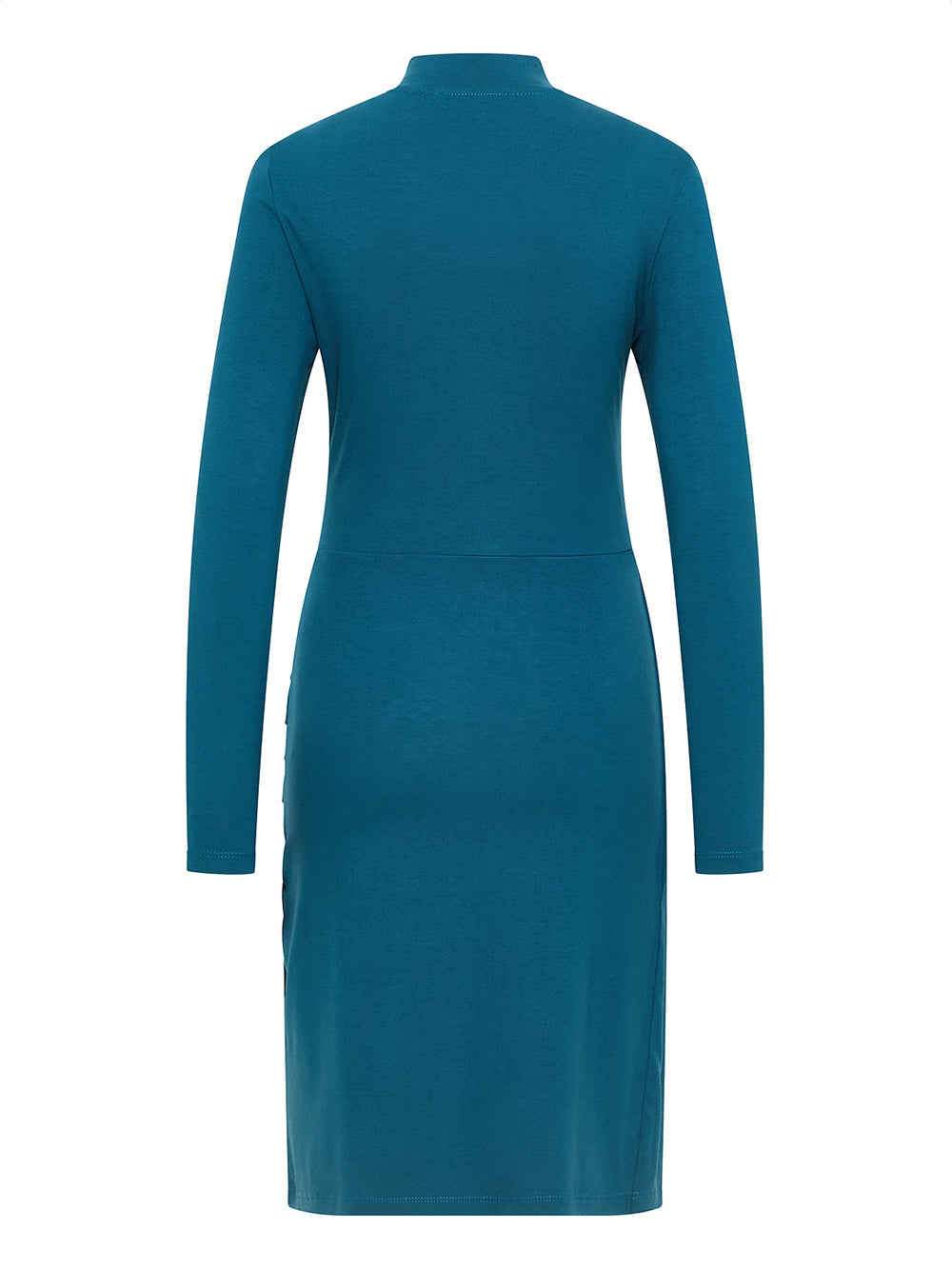 Feminines EcoVero™-Kleid - bermuda blue