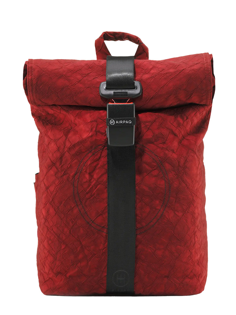 Airpaq Rucksack Rolltop - rot gefärbt