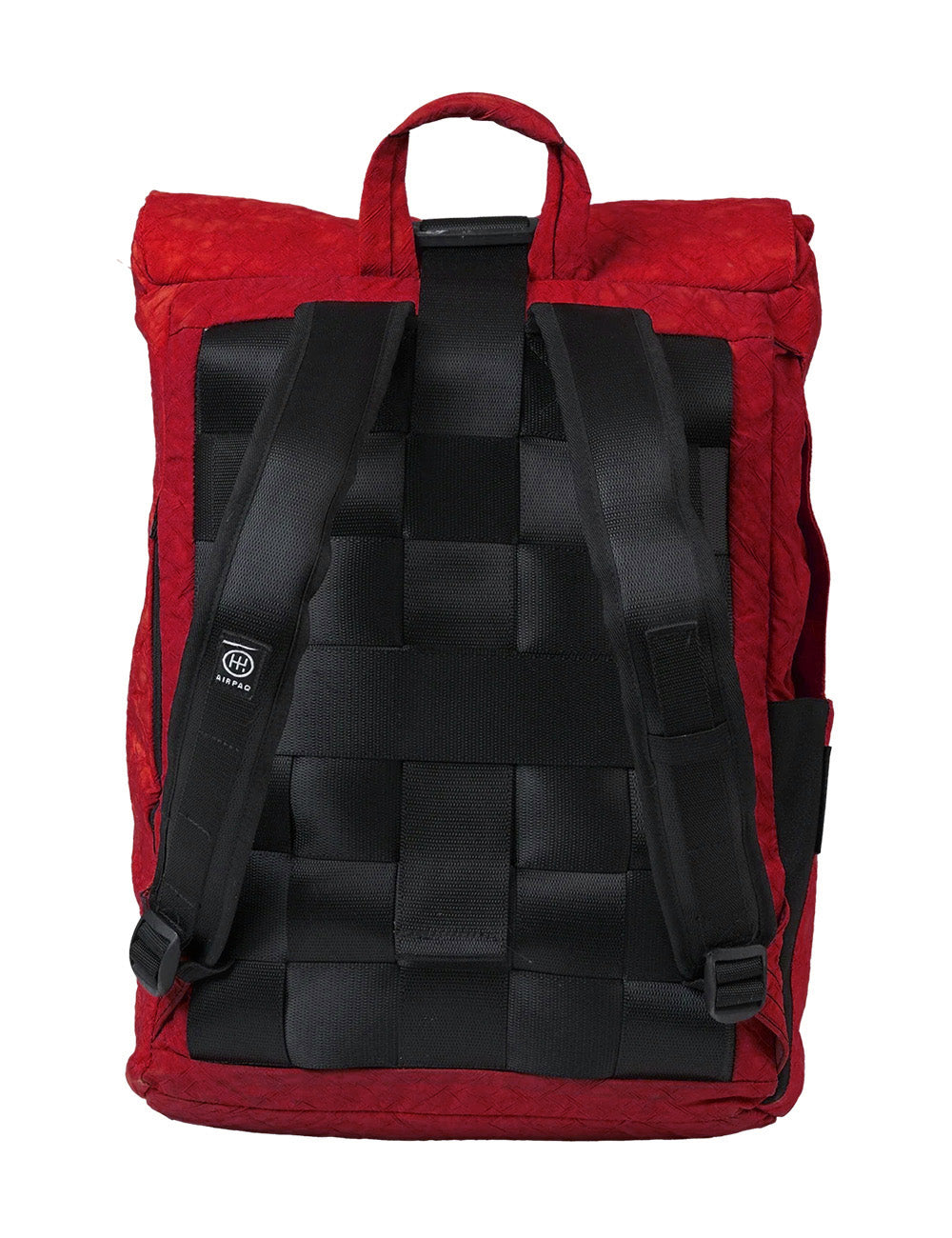 Airpaq Rucksack Rolltop - rot gefärbt