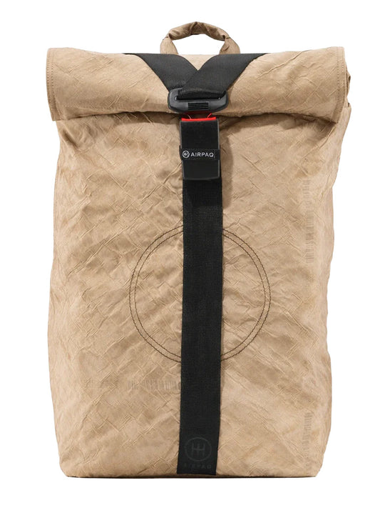 Airpaq Rucksack Rolltop BIQ - beige gefärbt
