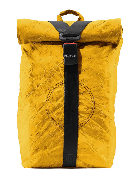 Airpaq Backpack Rolltop BIQ - colored yellow 