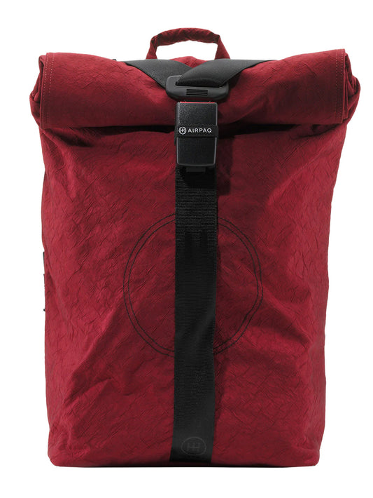 Airpaq Backpack Rolltop BIQ - colored red 