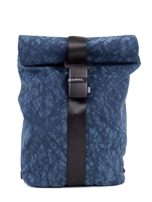 Airpaq backpack roll top - colored blue 