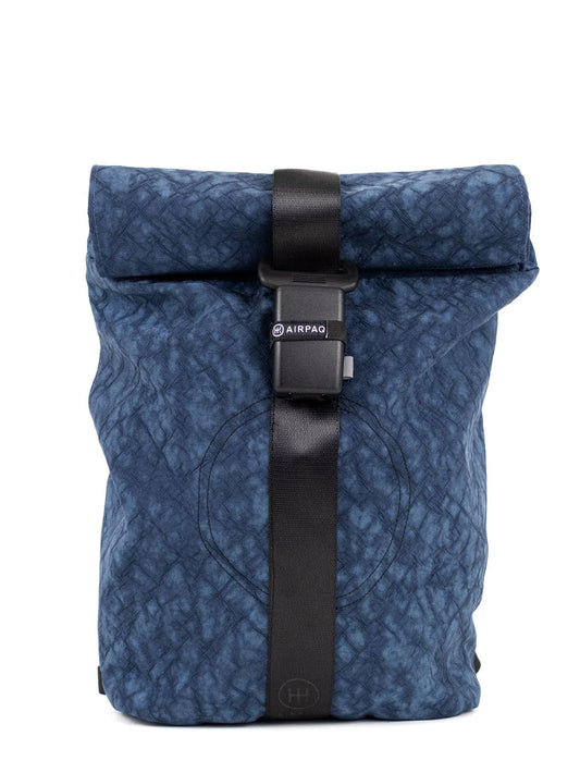 Airpaq backpack roll top - colored blue 