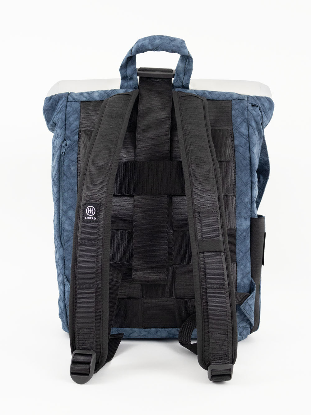 Airpaq sac à dos roll top - couleur bleu/blanc 
