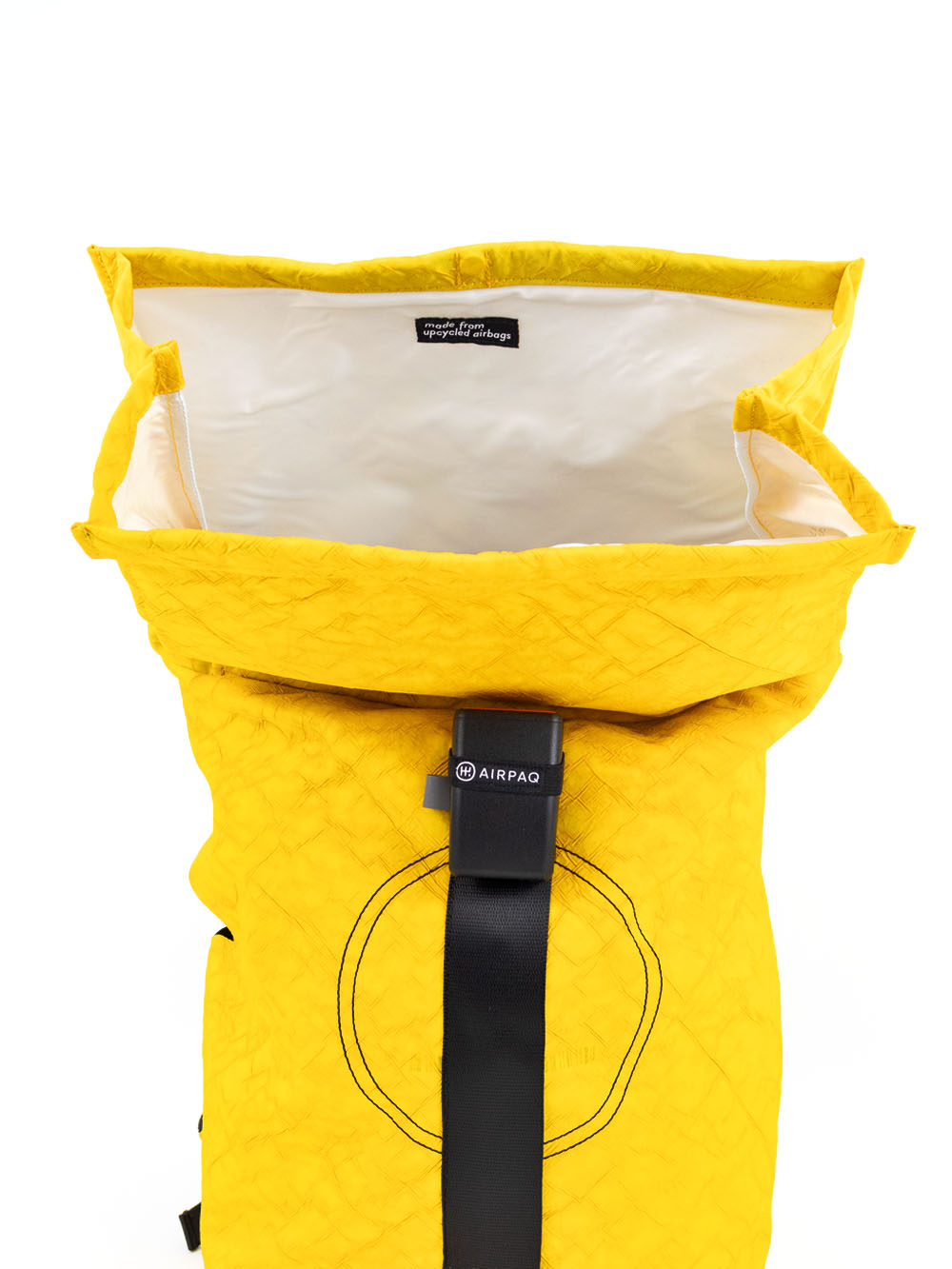 Airpaq sac à dos roll top - couleur jaune 