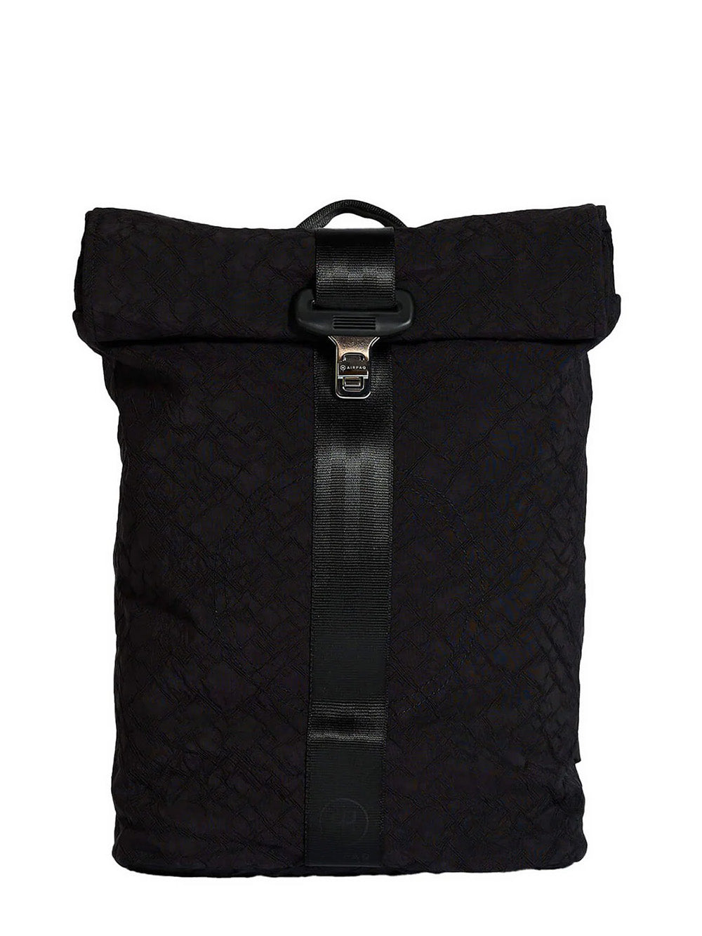 Airpaq Rucksack Rolltop - Simple - schwarz gefärbt