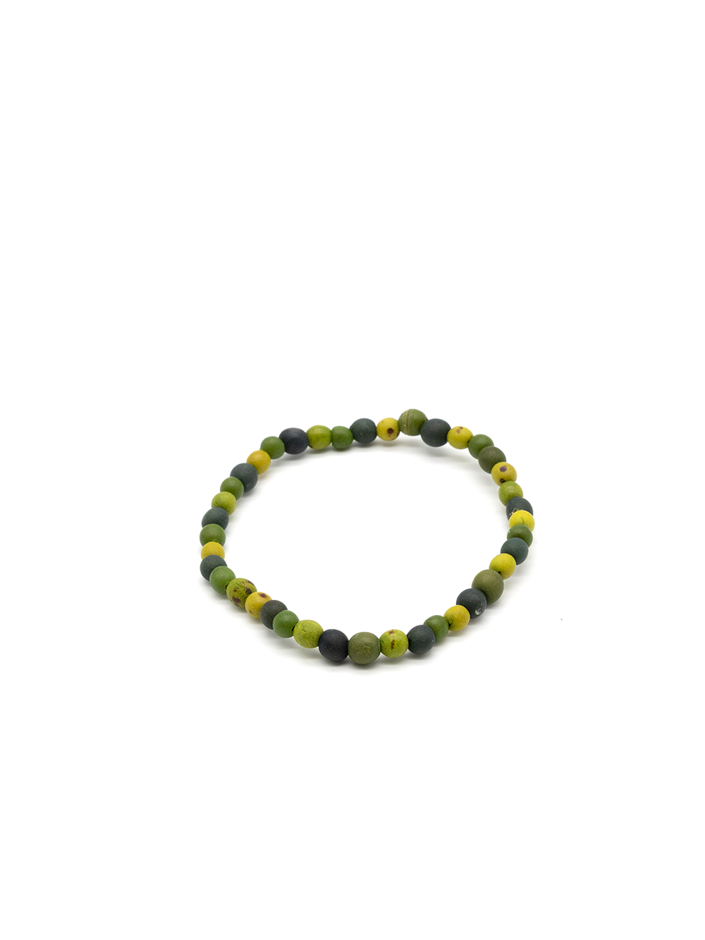 Armband Chirapu Grün Mix - aus den Chirilla-Samen von La Tagua