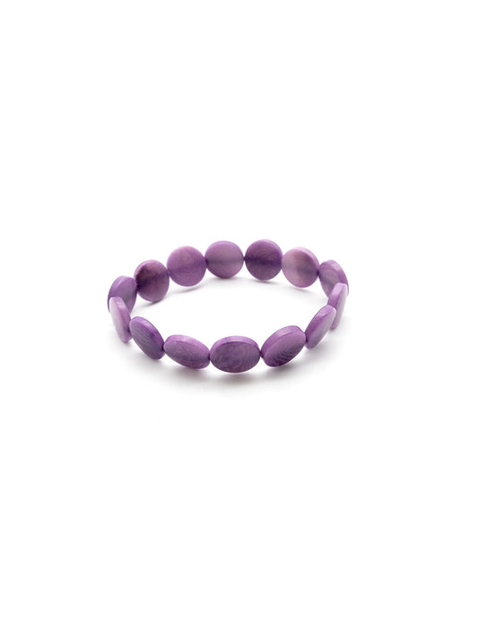 Armband Fichipu Lila- La Tagua Nuss