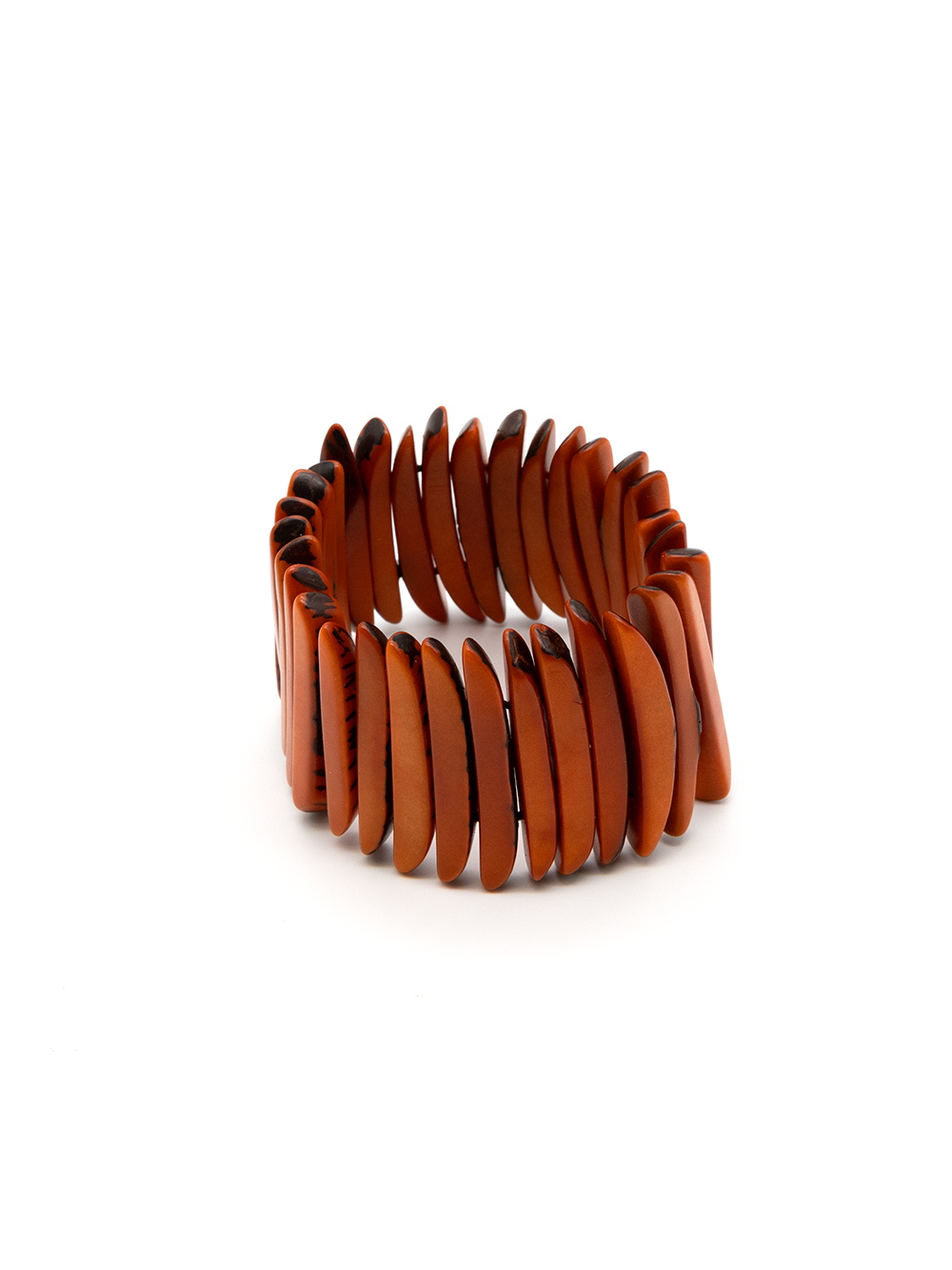 Armband Palitos Braun - La Tagua Nuss