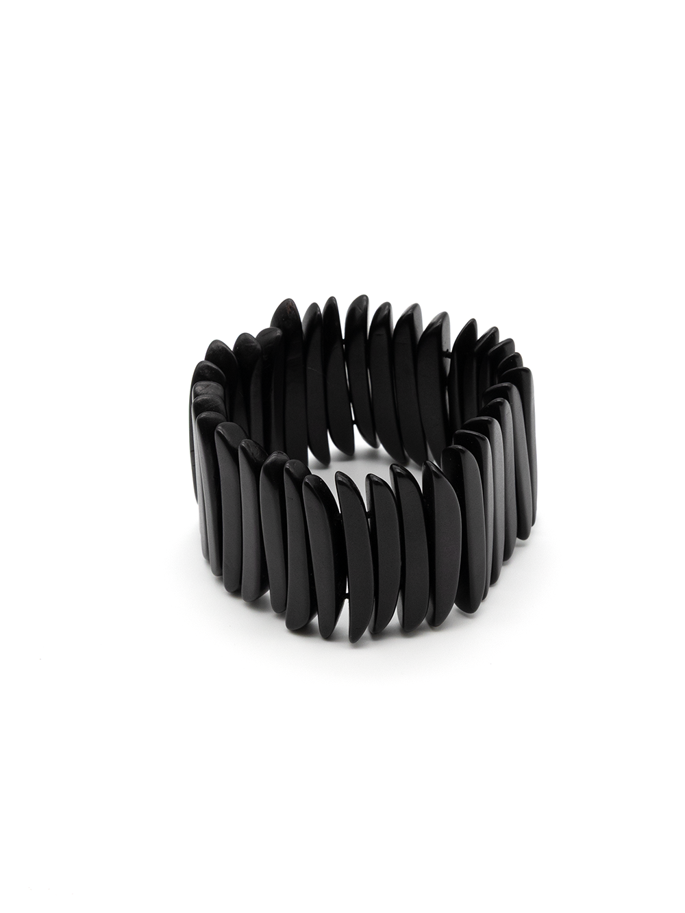 Armband Palitos Schwarz - La Tagua Nuss