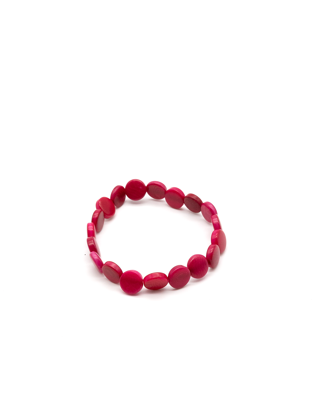Armband Pitipu Fuchsiarot - La Tagua Nuss