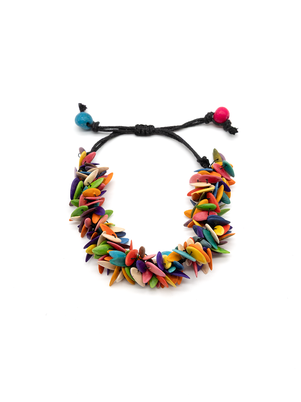 Armband Trenzapu Bunt - Melonenkerne - La Tagua