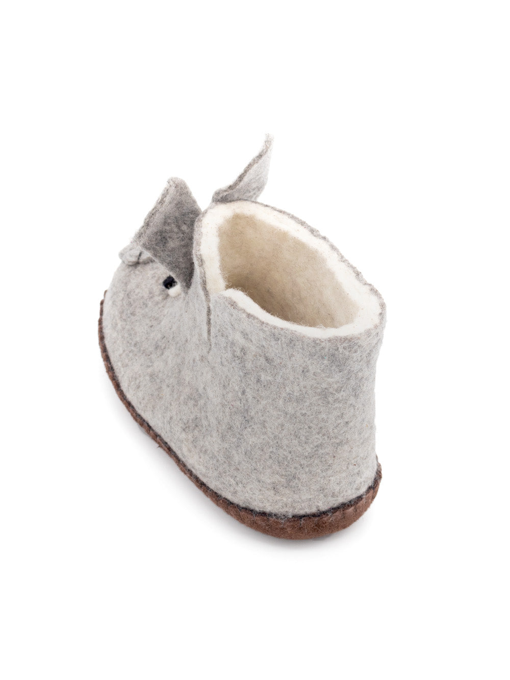 Baby Mongs Bunny grau - Babyschuhe / Krabbelschuhe