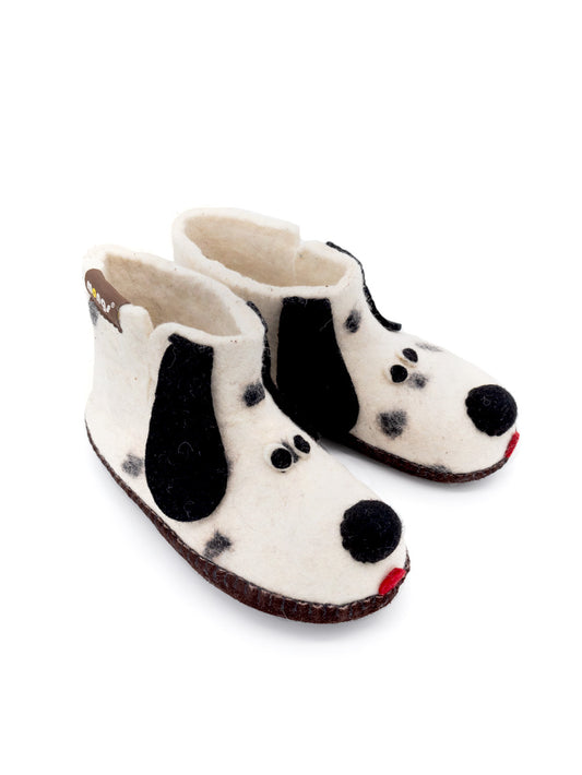 Mongs chaussons enfants Dalmatiens