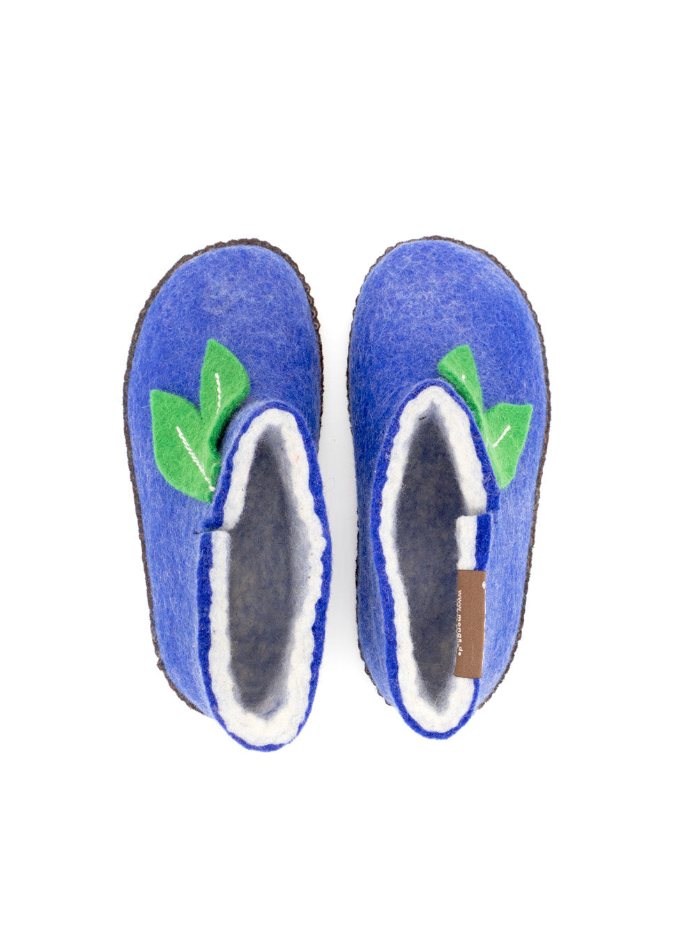 Baby Mongs blue - children's slippers