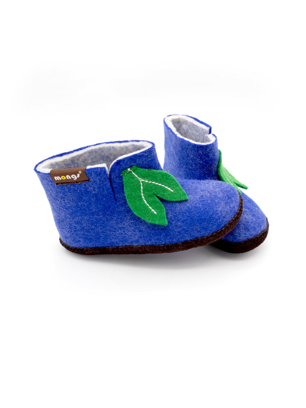 Baby Mongs blue - children's slippers