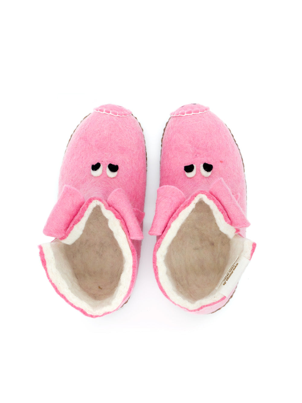 Mini Mongs Piggy rosa - Kinderhausschuhe/Kinderpantoffeln