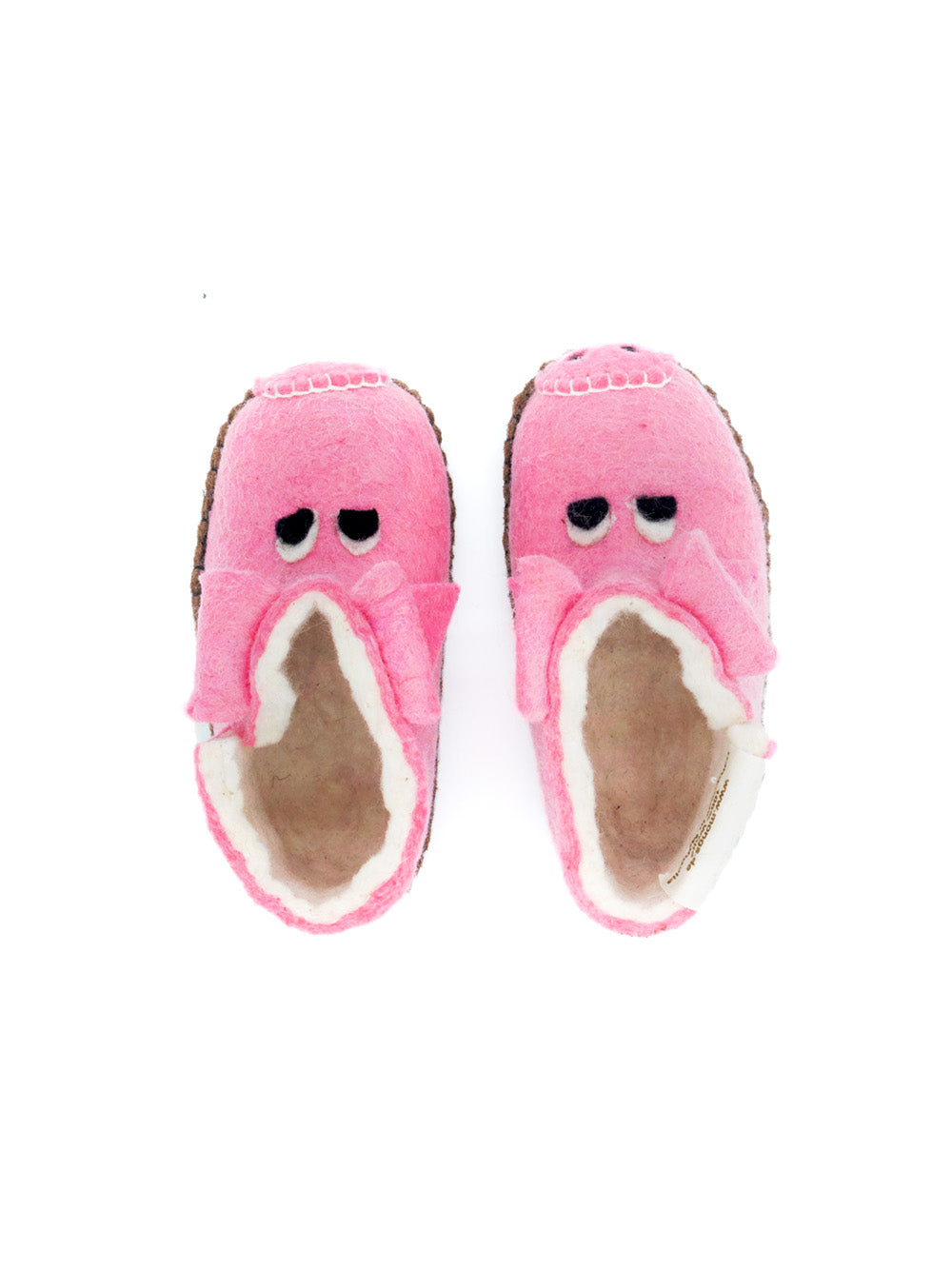 Baby Mongs Piggy rosa - Babyschuhe / Krabbelschuhe