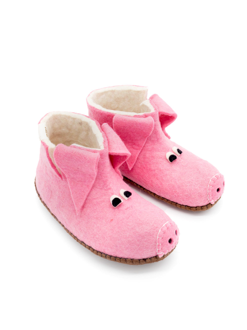 Mini Mongs Piggy rosa - Kinderhausschuhe/Kinderpantoffeln