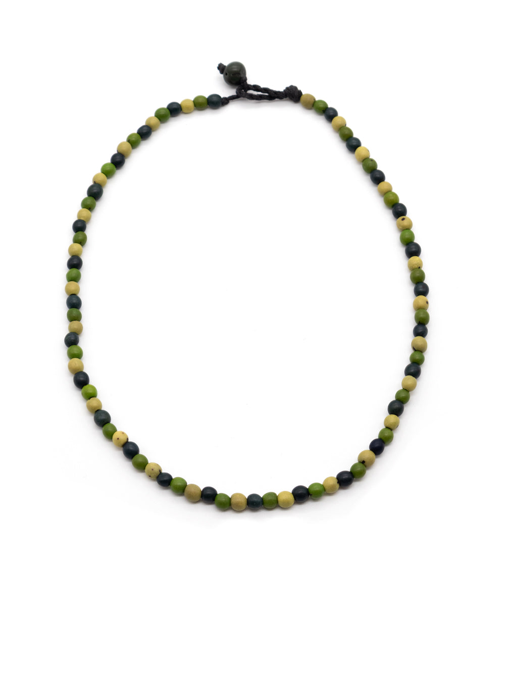 Halskette Chira grün - aus den Chirilla-Samen von La Tagua