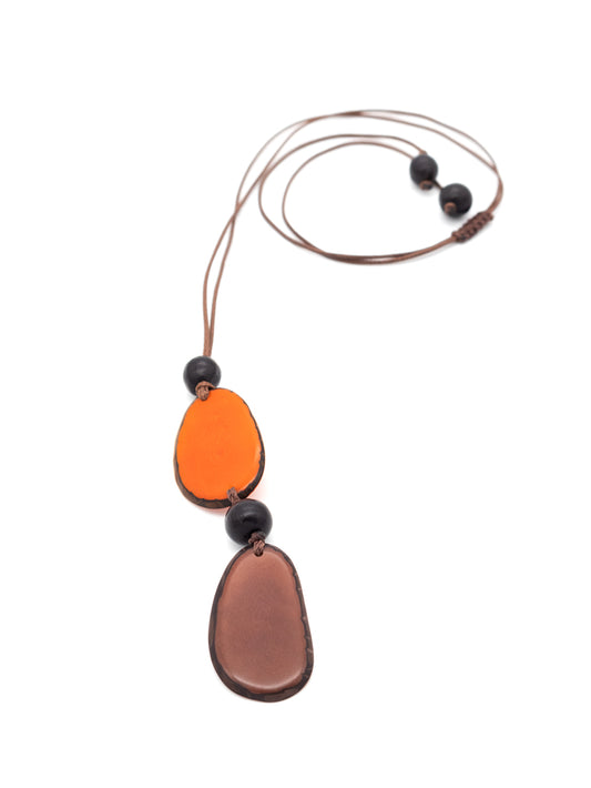 Halskette Kira - La Tagua Nuss