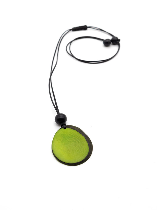 Necklace Laurate apple green