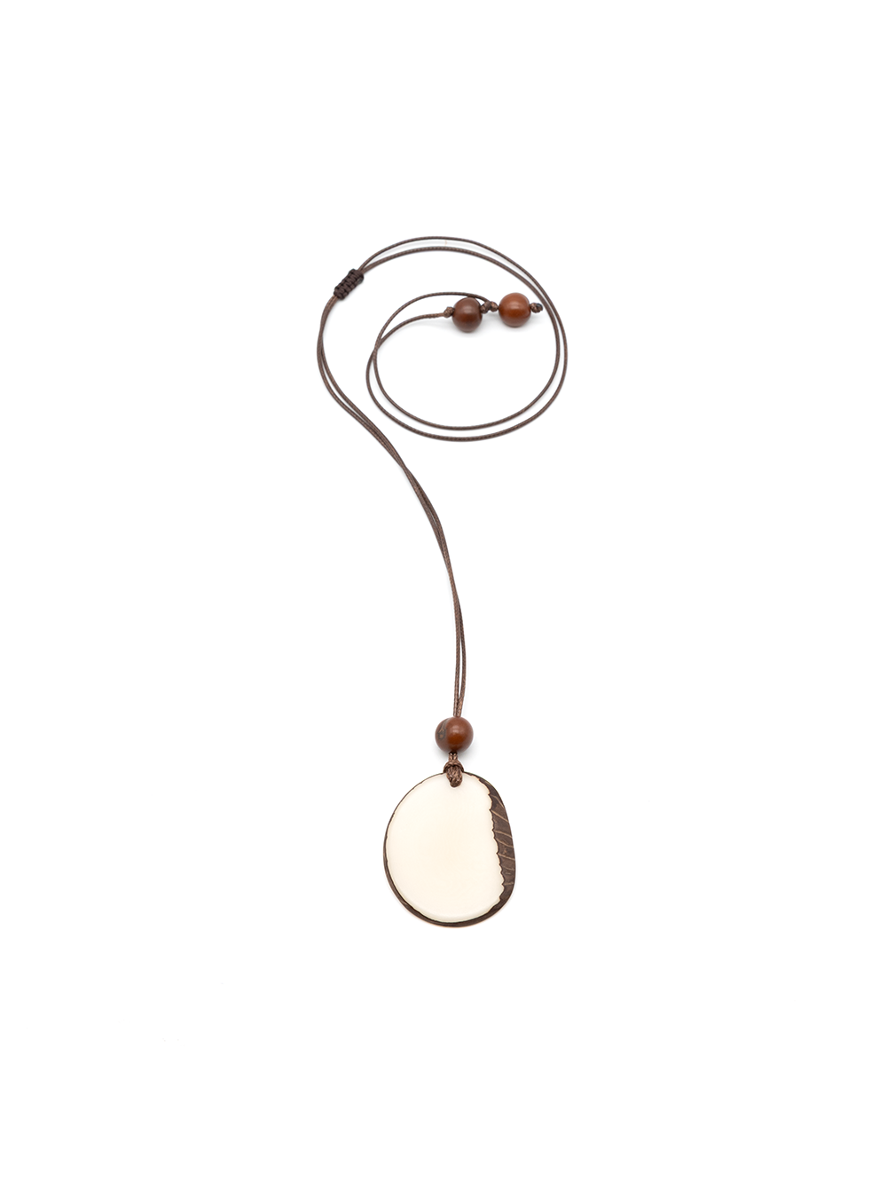 Collar Laura blanco - Nuez de Tagua