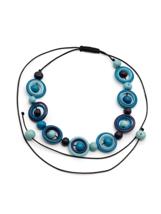 Necklace Lili blue