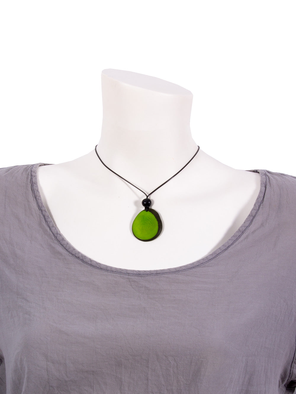 Collier Laurate vert pomme