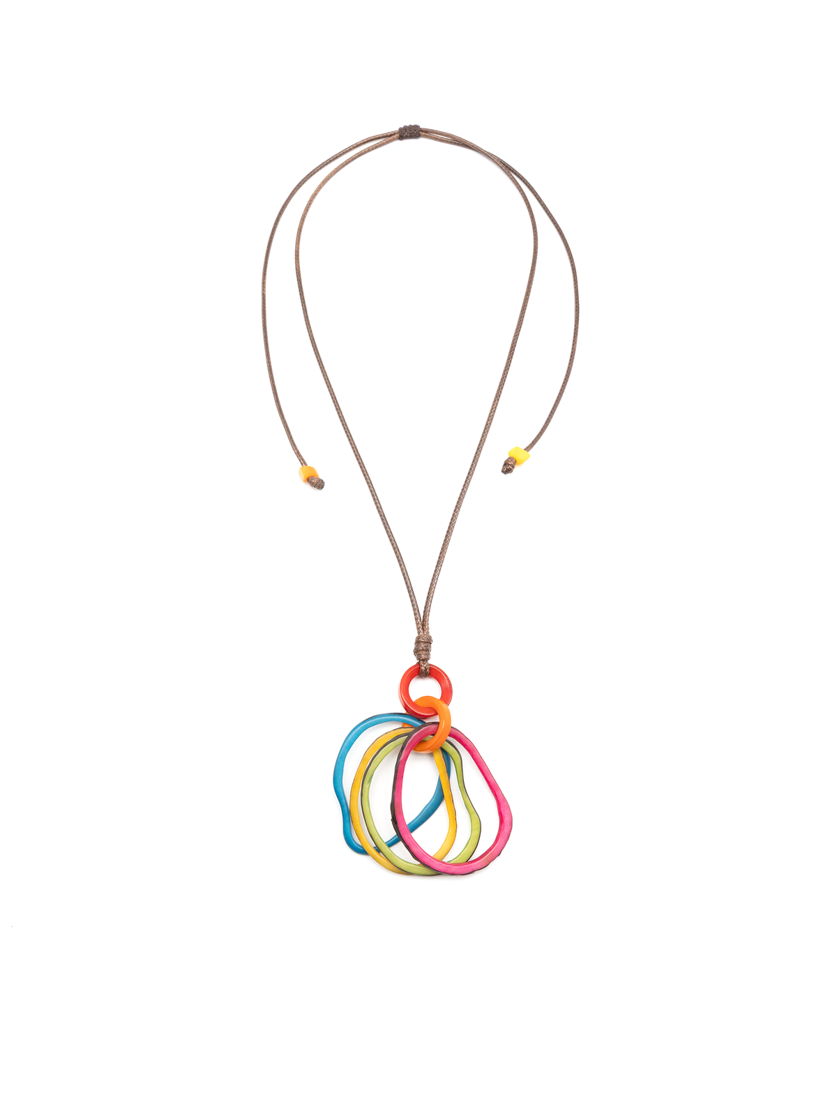 Collar Lina Multicolor - La Nuez de Tagua