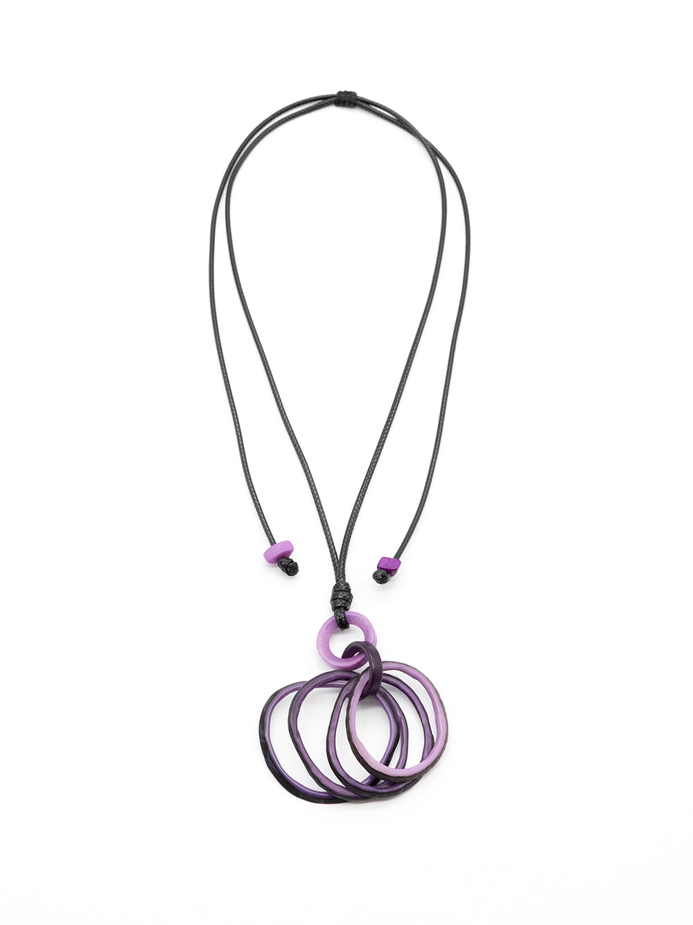 Halskette Lina Lila - La Tagua Nuss