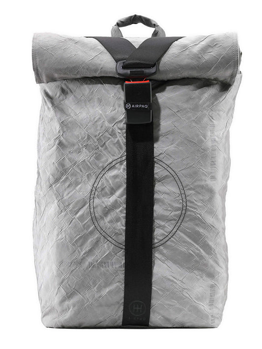 Airpaq Backpack Rolltop BIQ - gray colored 