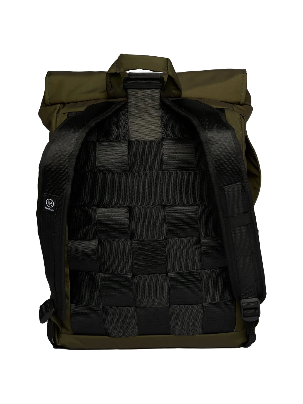 Airpaq Backpack Rolltop - green Printed 