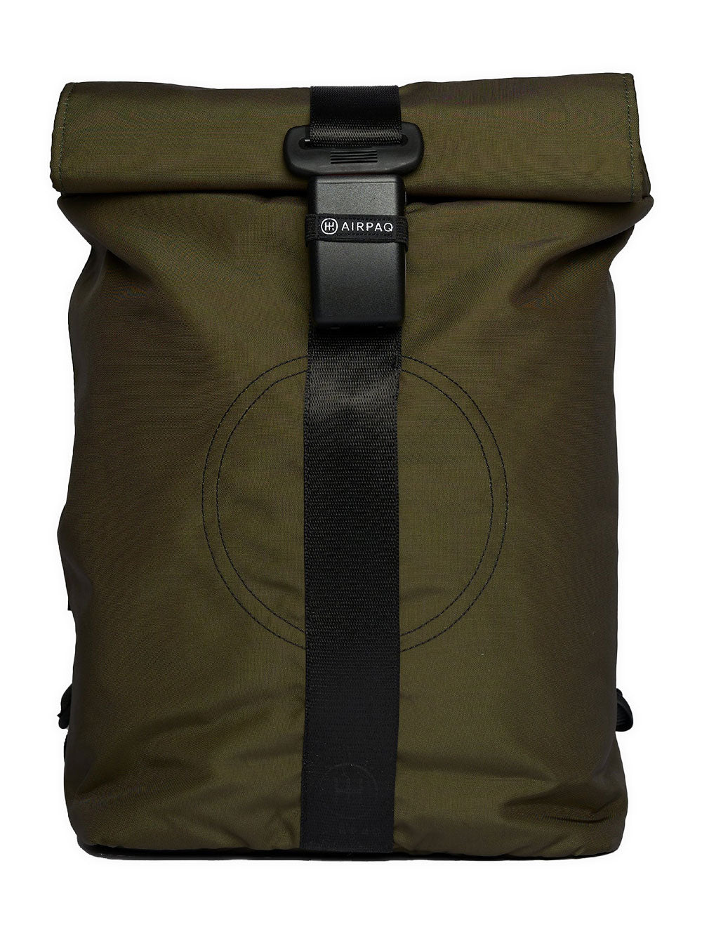 Airpaq Backpack Rolltop - green Printed 