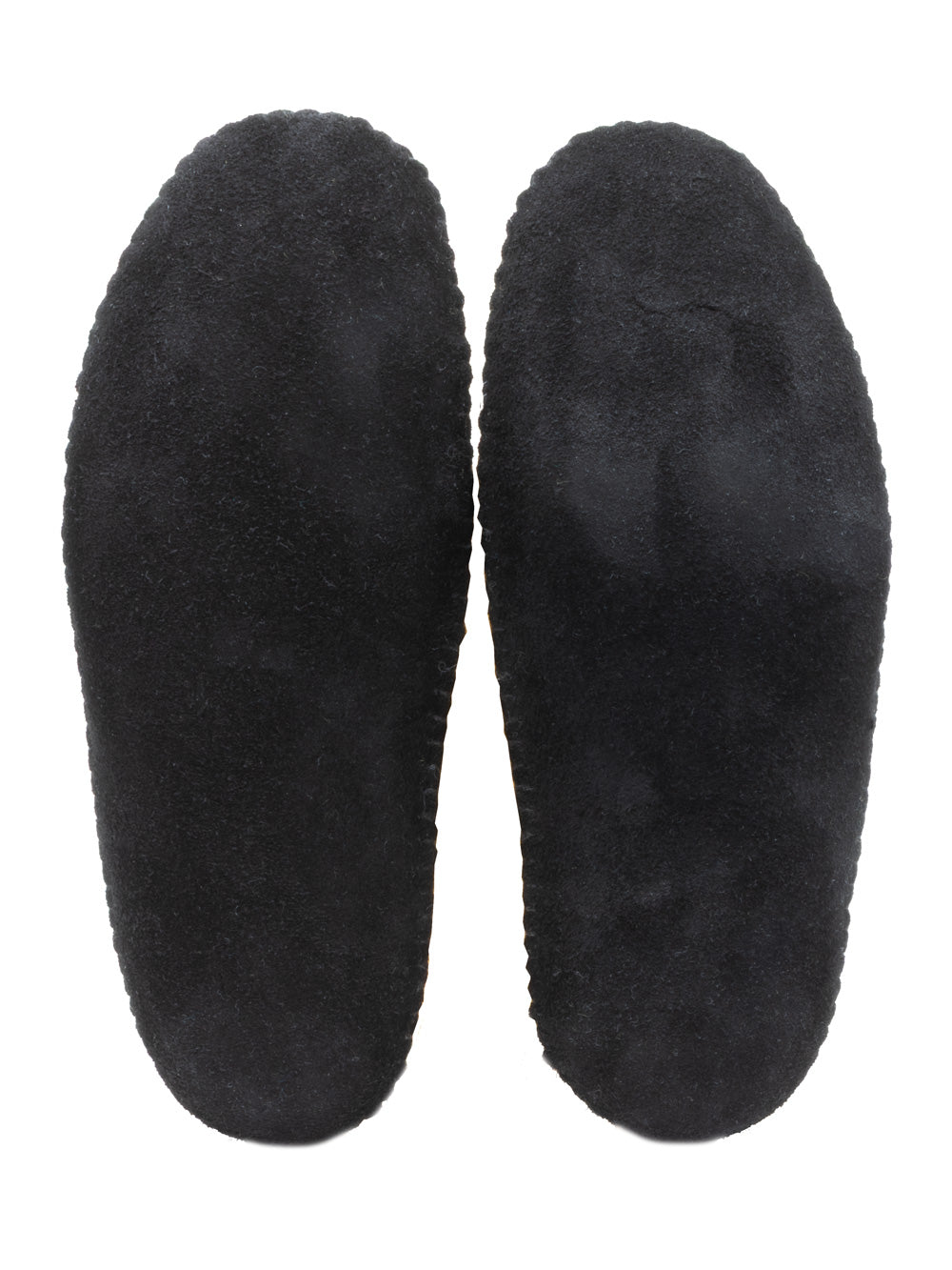 schwarze wildledersohle Hausschuhe ohne Plastik