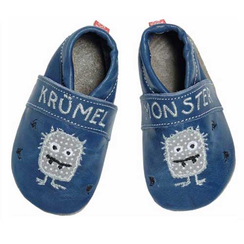 Crawling shoes Cookie Monster