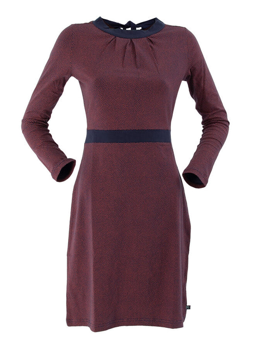 Cotton jersey midi dress